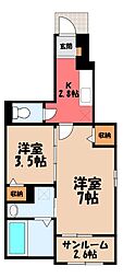 JR高崎線 高崎駅 バス15分 中居小学校南下車 徒歩4分 1階/-