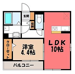 la chance和田町 2階/-
