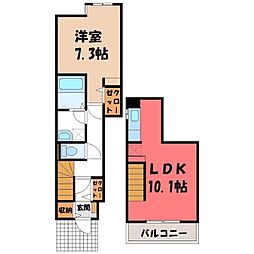 JR八高線 北藤岡駅 6km 1階/-