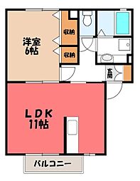 ボヌール E 2階