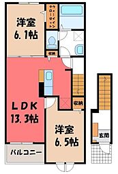 JR高崎線 高崎駅 バス17分 柳原下車 徒歩8分 2階/-