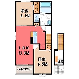 クレール I 2階