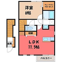 JR信越本線 北高崎駅 徒歩30分 2階/-