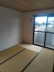 岡庭ハイツ B 2階2DKの寝室