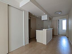 ヴィラ・ソレイユ B 1階1LDKのリビング/ダイニング