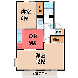 セジュールフジ C 2階