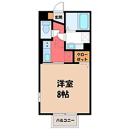 JR信越本線 北高崎駅 3.4km 1階/-