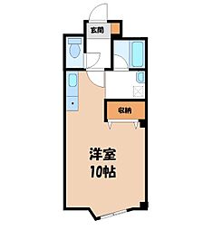 キュウブEX三俣 2階