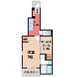 ロサ・ブランカ 1階/-