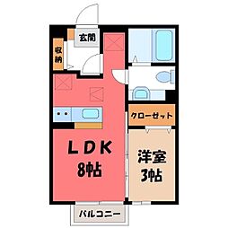 JR高崎線 高崎駅 バス18分 イオンモール高崎下車 徒歩10分 1階/-