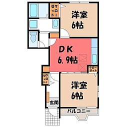 JR両毛線 前橋大島駅 徒歩20分