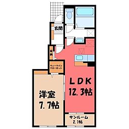 グラン・シャリオ伊勢崎 壱番館 1階/-