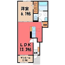 JR両毛線 伊勢崎駅 徒歩19分 1階/-