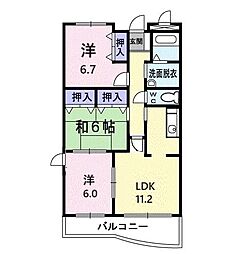 ピュアー双葉 2階/-