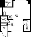 城内マンション2階3.5万円