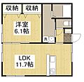 吉本ビル・メゾンエル沖野上4階5.2万円