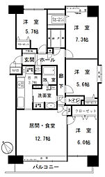 間取図画像 4LDK
