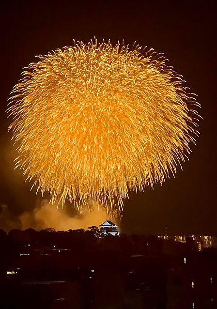 ２０２６．８．１　岡崎花火大会　夜空を彩る夏の風物詩です♪