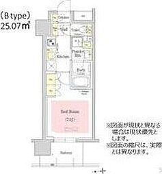 Urbanex江坂広芝 1Kの間取図画像