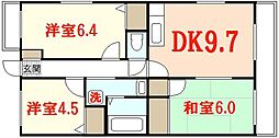 間取図画像 3DK
