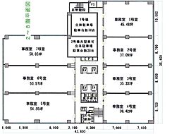 新大阪西浦ビルの間取図画像