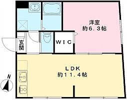 RAMIi板橋大和町 1LDKの間取図画像
