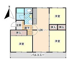 松高マンション 3階/A-31