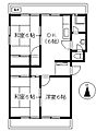 中筋マンション4階4.5万円