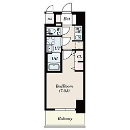 S-RESIDENCE上飯田駅前 1Kの間取図画像