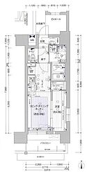 プレサンスレイズ泉高岳駅前 1LDKの間取図画像