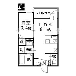 Anecis 橘 2階