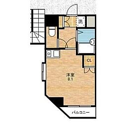 間取図画像 ワンルーム