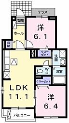 シャンテハウス中根II 1階/-