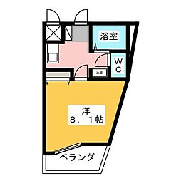 間取図画像 1K
