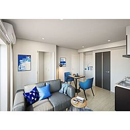 Cherim志賀本通IIISouth 2階1LDKのリビング/ダイニング