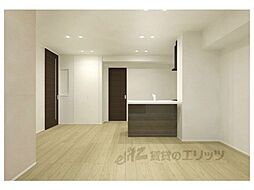 近鉄奈良線 新大宮駅 徒歩4分の賃貸マンション 1階1LDKのリビング/ダイニング