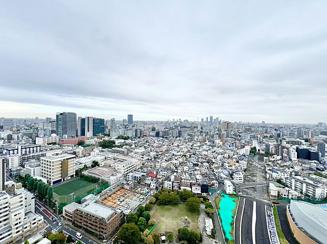 バルコニー 富久クロス　コンフォートタワー 26階/-