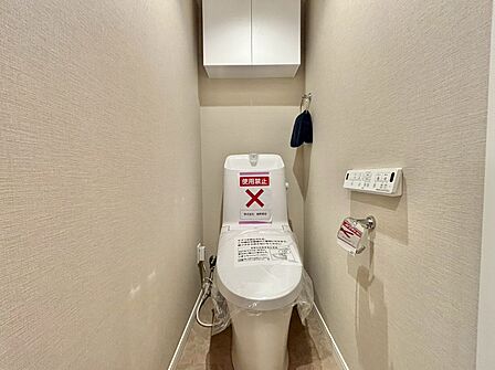 清潔感の高いお手洗い。