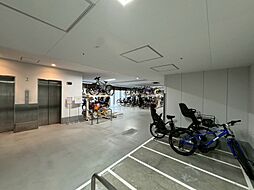 駐輪場も綺麗に整頓されています。※空き状況は都度ご確認下さい。