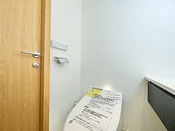 清潔感の高いお手洗い。