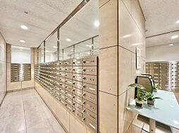 郵便受けも、きちんと管理されています。