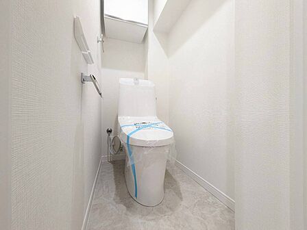 清潔感の高いお手洗い。