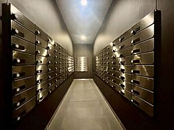 郵便受けも、きちんと管理されています。