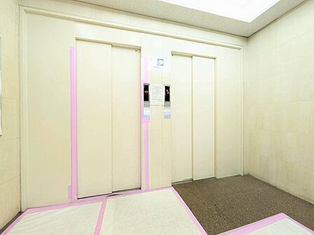 エレベーター完備のため荷物が多くなっても安心。