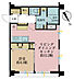 間取り：1LDK、専有面積37.18m2