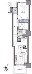 ステーションフロントタワー 1LDKの間取図画像