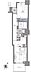 間取り：1LDK、専有面積41.57m2、バルコニー面積5.48m2