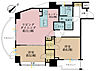 間取り：2LDK、専有面積61.84m2、バルコニー面積11.54m2