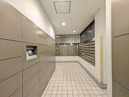 郵便受けも、きちんと管理されています。