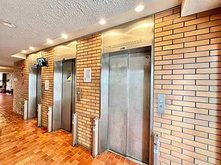エレベーター完備のため荷物が多くなっても安心。